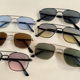 FLAT TOP FRAME SQUARE SUNGLASSES_CWASG0076