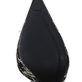 Women Retro Rhinestone Pearl Flower High Heels