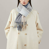 PLAID SCARF UNISEX THICK WARM WINTER SHAWL_CWASC1096