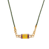 EVIL EYE CHARM CHOKER COLORFUL COTTON PENDANT_CWMM6968