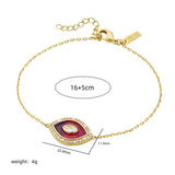 Womens Tarot Diamond Oil Drop Bracelet_Cwmm5523