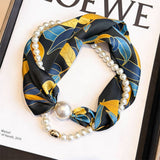 Skinny Silk Neck Scarf For Shirts_Cwasc03935