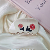 HIGH QUALITY ROSE FLOWER SPLICING HAIR CLIP_CWAHA1345