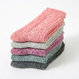 5 PAIRS PER PACK THICK SOLID COLOR SOCKS_CWMS0691