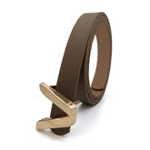 HOT SALE WOMENS THIN BELT V BUCKLE THIN BELT_CWABE0703