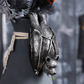 REALISTIC HANGING BAT VAMPIRE RESIN DECOR_CWMM9892