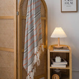 TASSEL CASUAL STRIPED TABLECLOTH_CWMM0966