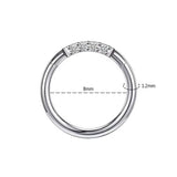 RHINESTONE SEPTUM NOSE RING FOR PIERCING_CWMM9510