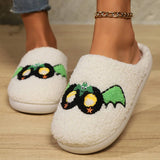 HALLOWEEN COTTON SLIPPER HOME INDOOR WARM SLIPPERS_CWSHS0849