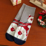 CHRISTMAS GIFTS SANTA CLAUS ELK PATTERN CREW SOCKS_CWMS1365