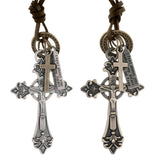 RETRO ADJUSTABLE CROSS PENDANT NECKLACES_CWAJE0498