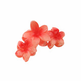 PLUMERIA FLOWER LARGE HAIR CLAW ELEGANT UPDO CLIP_CWAHA1064