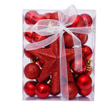 3CM PAINTED CHRISTMAS BALLS SET OF 30PCS_CWAJE5308