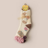 CUTE CARTOON SMILING FACE SOCKS_CWMS0876