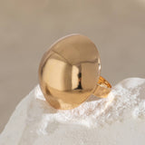 SIMPLE IRREGULAR HAND ORNAMENTS NICHE RING_CWMM3243