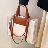 DAILY COMMUTING FASHION SHOULDER BAG TOTE BAG_CWAB1384