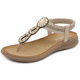 Womens Bohemian Sandals Round Toe Flats_Cwshs00240