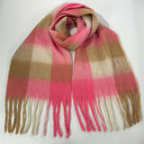 Cwasc1578_Winter Plaid Thickened Warm Scarf Shawl