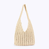 Ven Bag Mesh Hollow Shoulder Bag Beach Bag_Cwab4666