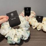 FRENCH ROMANTIC FLORAL HAIR SCRUNCHES_CWAHA1735