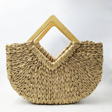 Women Casual Moon Bag Woven Tote Bag_Cwab0830