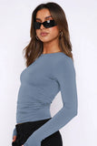 Womens Casual Long Sleeve Round Neck T Shirt_Cwttl1673
