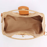 HIGH END FASHIONABLE PAPER ROPE WOVEN BAG_CWAB4710