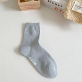 NEW AUTUMN AND WINTER LETTER SMILEY FACE SOCKS_CWMS0909