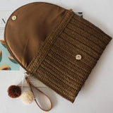 Women Casual Sand Clutche Crossbody Bag_Cwab0811