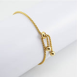 Titanium Steel Adjustable Steel Ball Bracelet