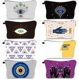 Travel Devil'S Eye Print Cosmetic Bag_Cwab2252