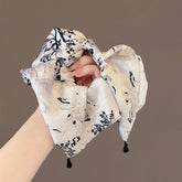 TEMPERAMENT INK PRINT HAIR ROPE HEADBAND HEADDRESS_CWAHA3709