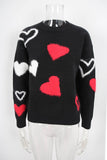 Valentines Day Little Hearts Jacquard Sweater