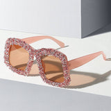 PERSONALIZED CANDY COLOR LARGE FRAME SUNGLASSES_CWASG0855