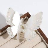 2024 NEW COLORFUL DOUBLE LAYER BUTTERFLY CLIP_CWAHA2198