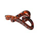 MATTE LOVE HAIR CLIP WITH LETTER STYLISH CLAW_CWAHA1037