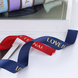 GOLD STAMPED THREADED RIBBON DIY BOW RIBBON_CWMM5778