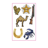 PINK COWBOY GIRL TATTOOS WATERPROOF BACHELORETTE_CWMM8383