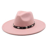 Women Fashion Casual Big Felt Hat Jazz Hat_Cwah0843