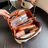 NEW FASHION RETRO HIGH END STORAGE COSMETIC BAG_CWAB4366
