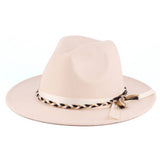 FASHION RETRO SOLID COLOR FELT HAT JAZZ HAT_CWAH0764