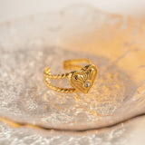 18K GOLD PLATED ZIRCON INLAID HEART RING_CWAJE1247