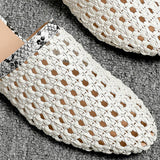 EXTERNAL BREATHABLE MESH FLAT BOTTOM MULES_CWSHF0037