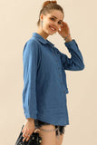 Women Fashion Long Sleeved Shirt_Cwtstl714