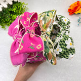 PRESSED WIDE BRIMMED FLORAL BOW HEADBAND_CWAHA2573