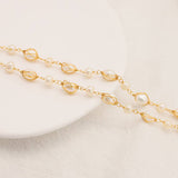 HIGH END ALL MATCH NATURAL PEARL SWEATER NECKLACE_CWAJE3893
