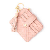 DIY ZIPPER WALLET WITH KEYCHAIN MULTI CARD HOLDER_CWAB4992