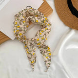 Floral Triangle Scarf Headband Neck Wrap_ Cwasc02967