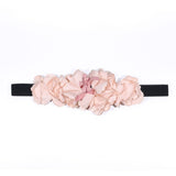 BOHO FLORAL ELASTIC WAIST BELT FOR DRESSES_CWMM6407