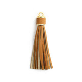 LEATHER FRINGE KEYCHAIN PU TASSEL BAG CHARM_CWAB5007